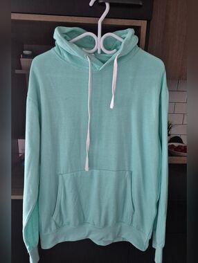 Mint Green Men's Hoodie
